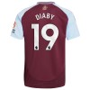 Maglia ufficiale Aston Villa Diaby 19 Casa 2024-25 per Uomo